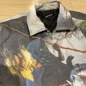 Ripndip | Jackets & Coats | Ripndip Fire Desire Denim Coach Jacket